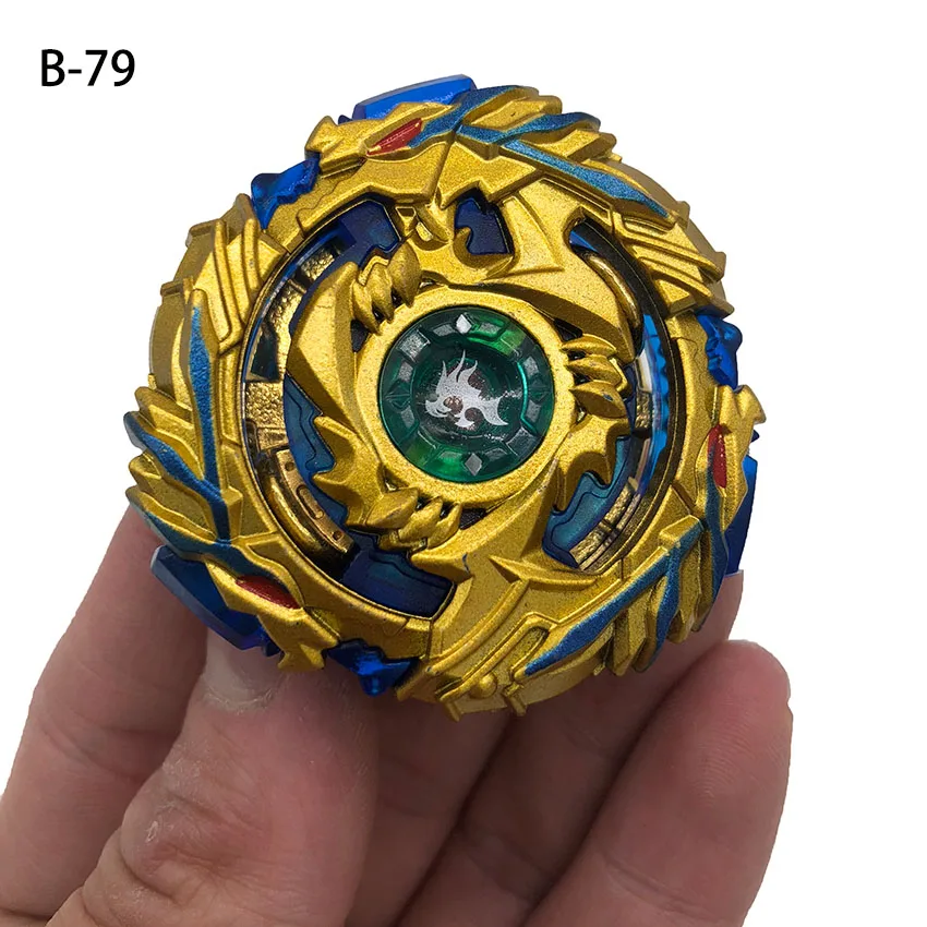 Gold-79 Топ пусковые установки, волчок бейблэйд для Burst Toys B-133 B-134 B-135 bables Toupie Bay лезвия burst Metal пусковой установкой, Божественный волчок Топы игрушка бейблэйд - Цвет: Gold-79