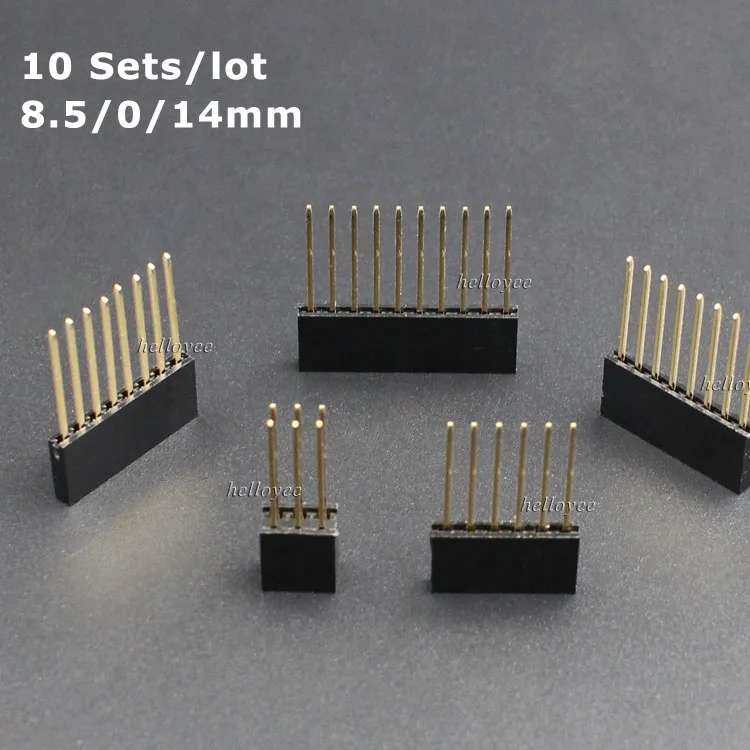 Компл./лот Hellotronics 10 новый размер 8 5/0 0/14 мм защитный штамп для Mega 2560 Arduino R3 |