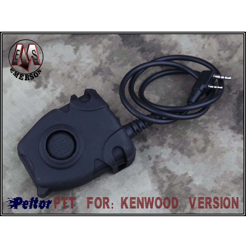 Element Peltor гарнитура PTT для Motorola/Kenwood/ICOM радио тактический военный стандарт версия