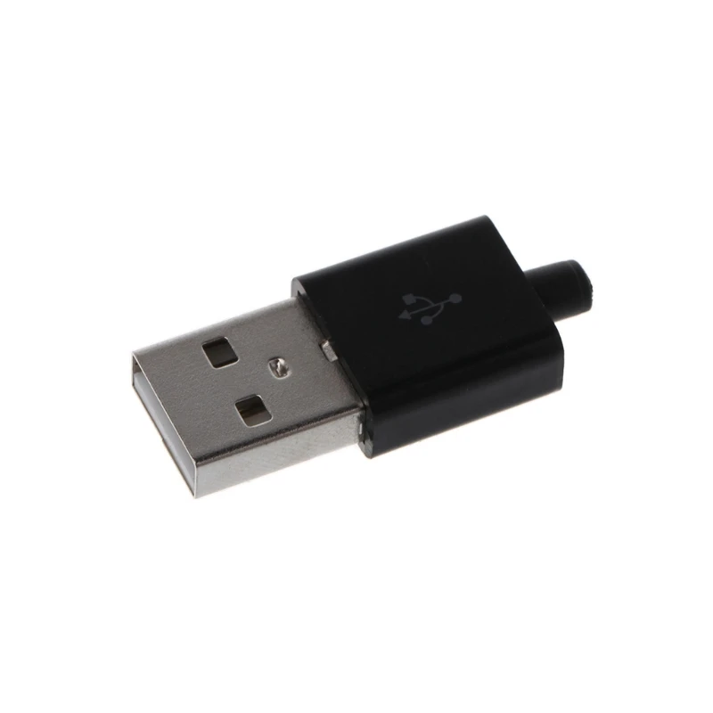 10 шт. DIY USB 2 0 Тип A 4P разъем адаптера розетка с пластиковой оболочкой L15|socket