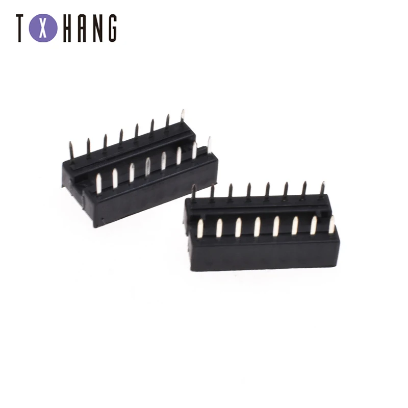 10 шт. IC Разъем адаптер PCB припоя Тип гнездо узкий 6PIN 8PIN 14PIN 16PIN 28PIN | Электронные