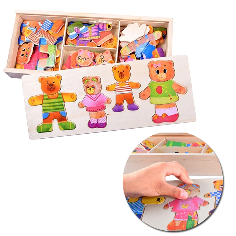 Новый креативный Интеллектуальный игровой дом деревянный пазл детское развитие