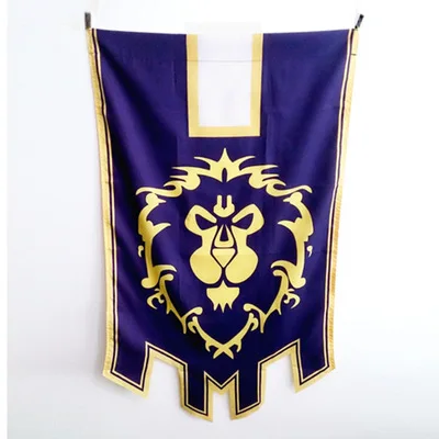 Аксессуар для косплея из аниме WOW Horde Alliance 30 см * 48 см|alliance flag|cosplay accessoriescosplay wow |