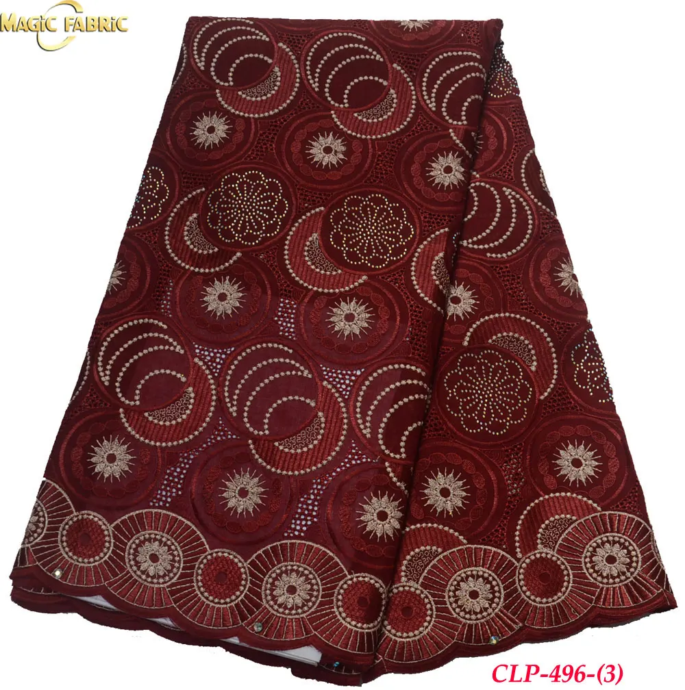 African Voile Lace Fabric 2019 High Quality Swiss lace In Switzerland Cotton Blue Dresses For Women CLP-496 | Дом и сад
