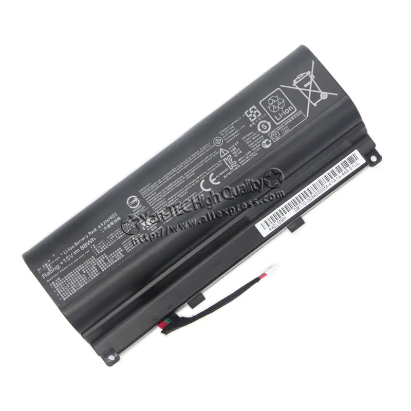 Новый оригинальный аккумулятор подходит для ультрабука ASUS GFX71JY G751J встроенный