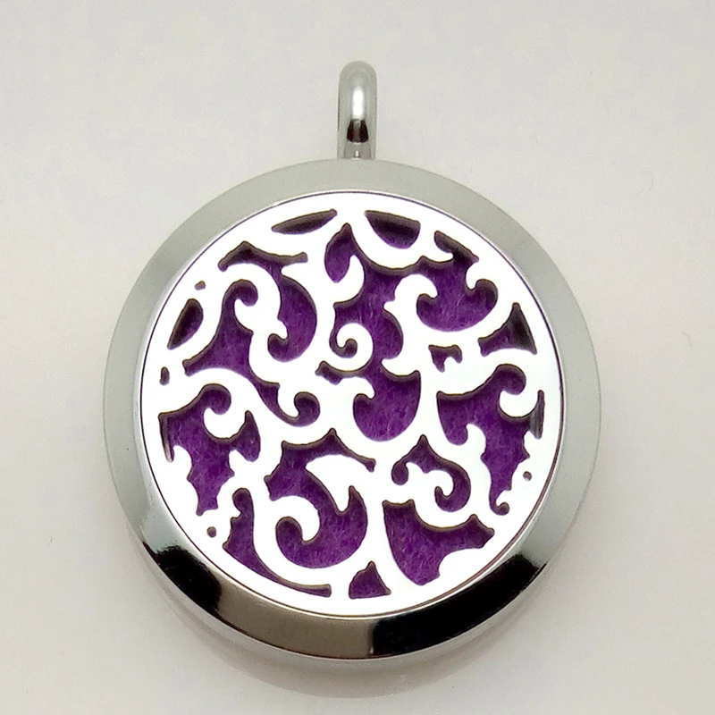 Подвесной кулон из нержавеющей стали с эфирным маслом диффузор ожерелье кулоном