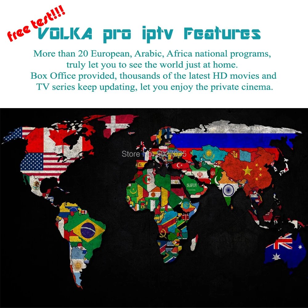 Volka Iptv подписка французский арабский iptv smart pro smart tv Европа итальянский польский Испанский Великобритания, Португалия спортивный канал и vod