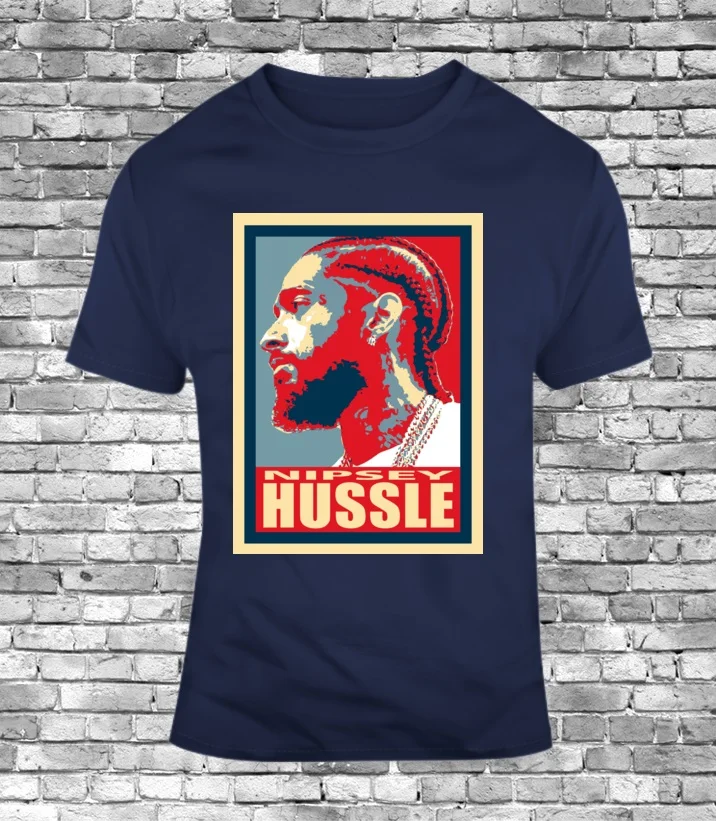 Новая мужская футболка Nipsey Hussle Rapper Rap Music хип-хоп Respect califoria подарок 2019 Мужская