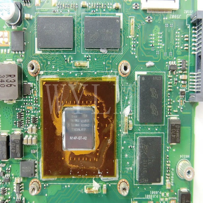 N550JV материнская плата с i7 4700HQ Процессор GT750M 2 Гб N14P GT A2 для ASUS Q550JV N550J ноутбук