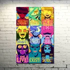 Печать постеров One Piece Strong World из шелковой ткани, 13x20 32x48 дюймов, Обезьяна D, Луффи, Эйс, боа, Хэнкок, нами, фотографии 042