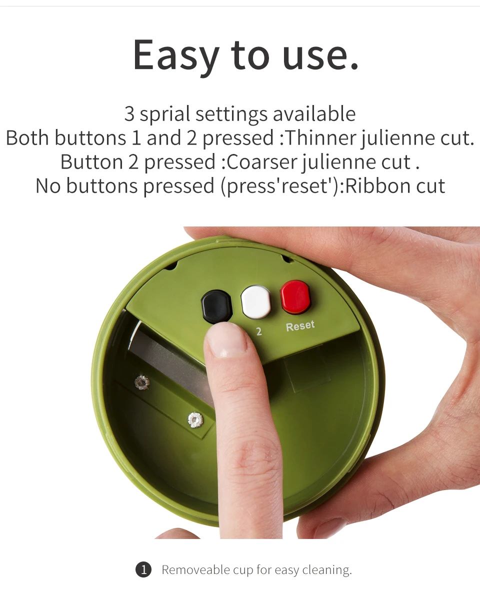 Fullstar Овощной спиральный слайсер резак овощей Spiralizer Терка Морковь Огурец Courgette кабачки спагетти