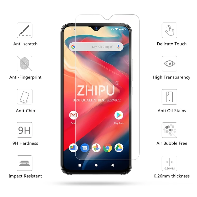 Закаленное стекло для UMIDIGI S3 PRO защита экрана 2.5D 9H Премиум Защитная стеклянная
