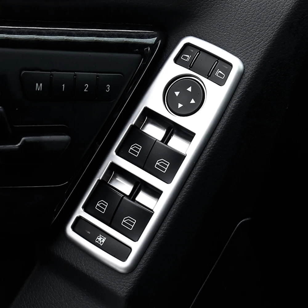 Стайлинг автомобиля панель переключателя двери окна обшивка панели для BENZ A W176 B