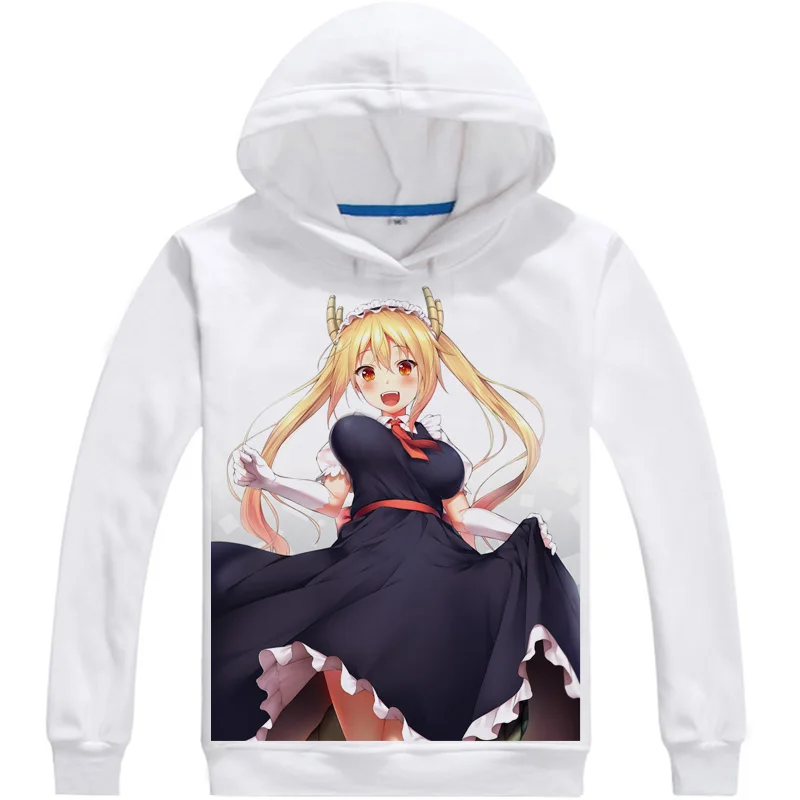 Толстовка Miss Kobayashi's Dragon Maid куртка пальто Tohru косплей Kobayashi san Chi без горничной