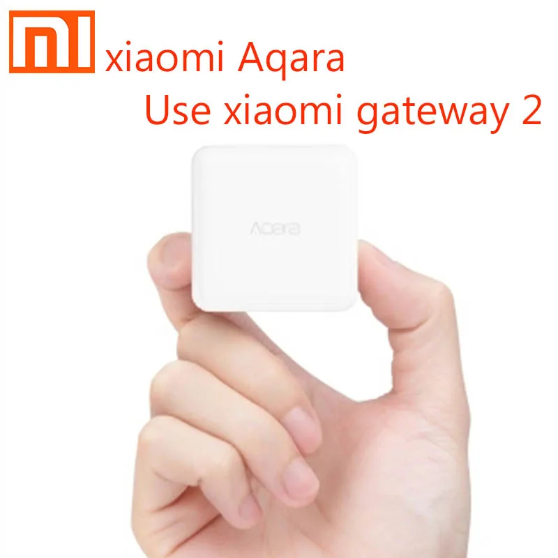 Mi Cube controller Xiaomi умный дом Комплект шлюз двери окна датчик человеческого тела датчик беспроводной переключатель многофункциональные умные Наборы устройств - Цвет: Mi Cube controller