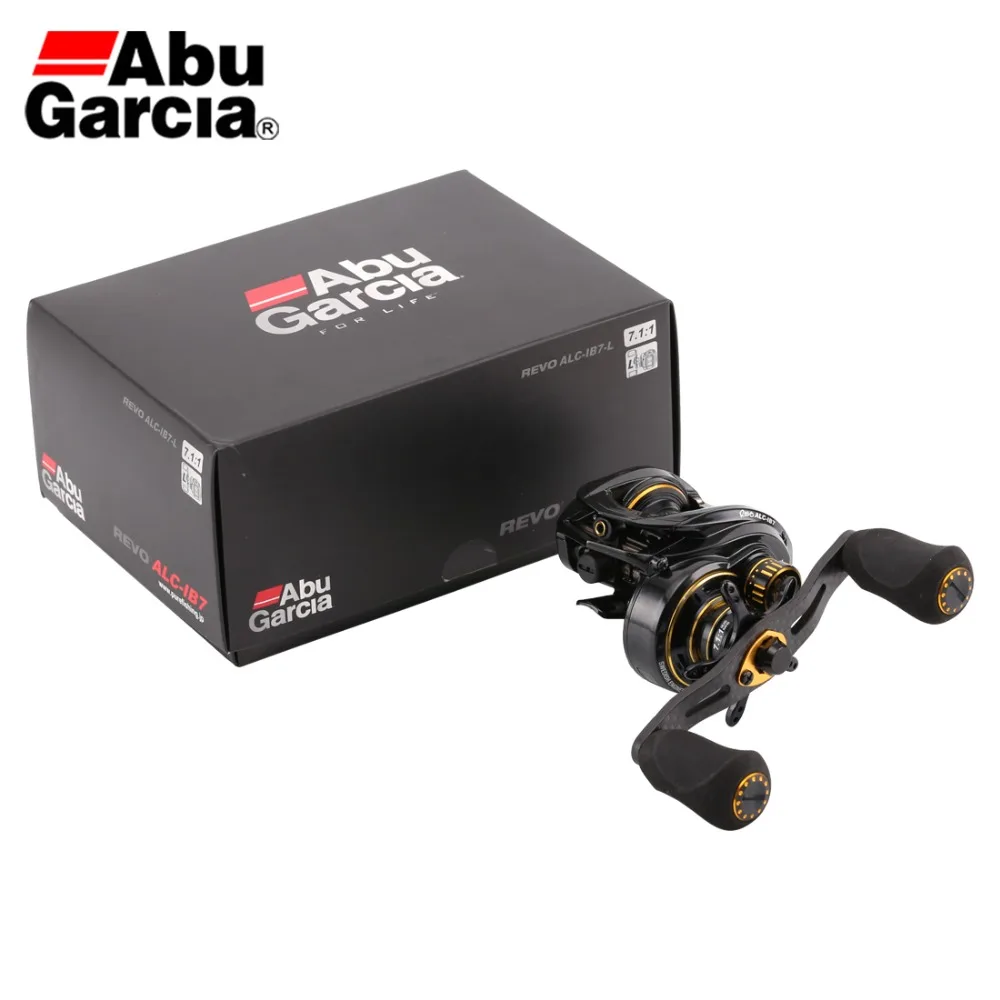 Оригинал Abu Garcia REVO ALC-IB7/7L Baitcasting Рыболовная катушка 7 1: 1 149 г 8BB кг C6 легкий углерода