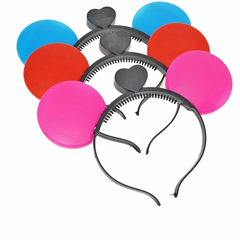 10 шт./лот разноцветные светодиодные повязки на голову аксессуары для волос