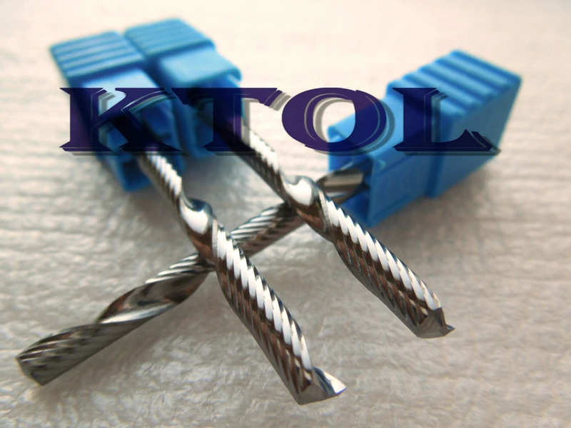 4*32 мм 1 Флейта Спираль карбида вольфрама фреза для дерева акриловые резки CNC