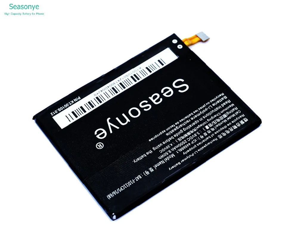 Seasonye 2500mAh / 9.50Wh BAT-F10 ( 11CP5/56/68 ) ICP 445668L1 телефонный Сменный аккумулятор для Acer Liquid Z500
