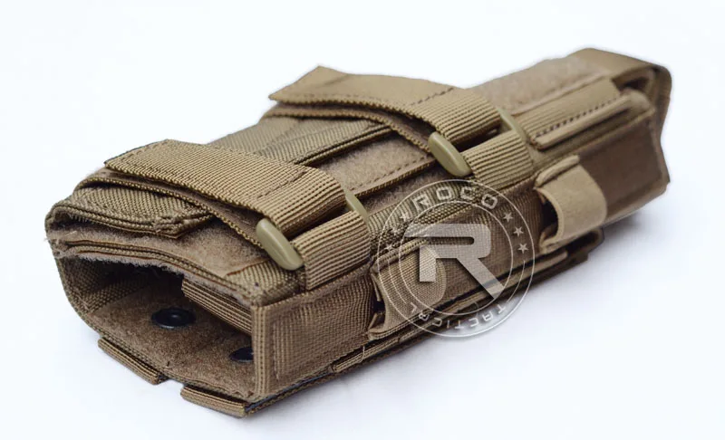 ROCOTACTICAL военный тактический снайперский поясной Пистолет Сумка Molle модульный ремень пистолет кобура для правшей стрелок Glock серии