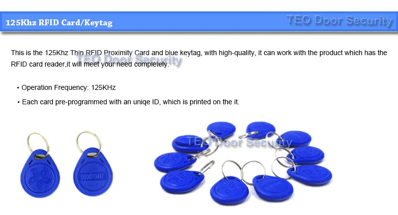RFID ID Card Keyfobs набор контроля доступа удерживающий силу Электрический дверной замок брелоки один дверной замок контроль доступа
