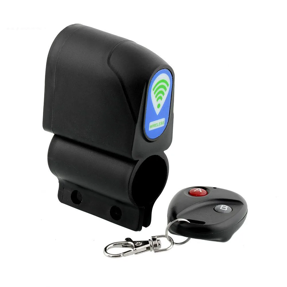 Профессиональный Anti-Theft велосипедный замок Велоспорт блокировки безопасности Дистанционное управление вибрации сигнализации Велосипедный Спорт вибрации сигнализации Прямая