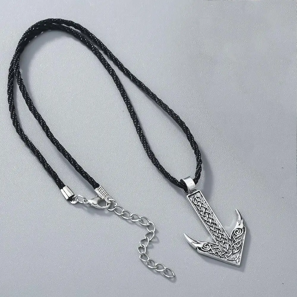 FENGLI Славянский талисман Pagan стрелы ожерелья для женщин и мужчин винтажные