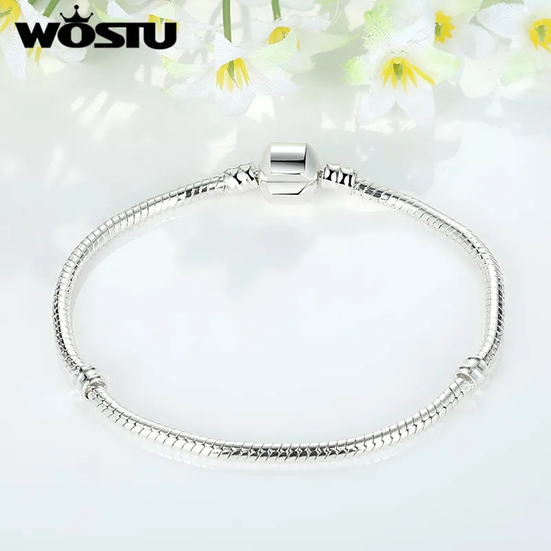 Женский браслет модный серебристый с цепочкой в виде змеи | Украшения и