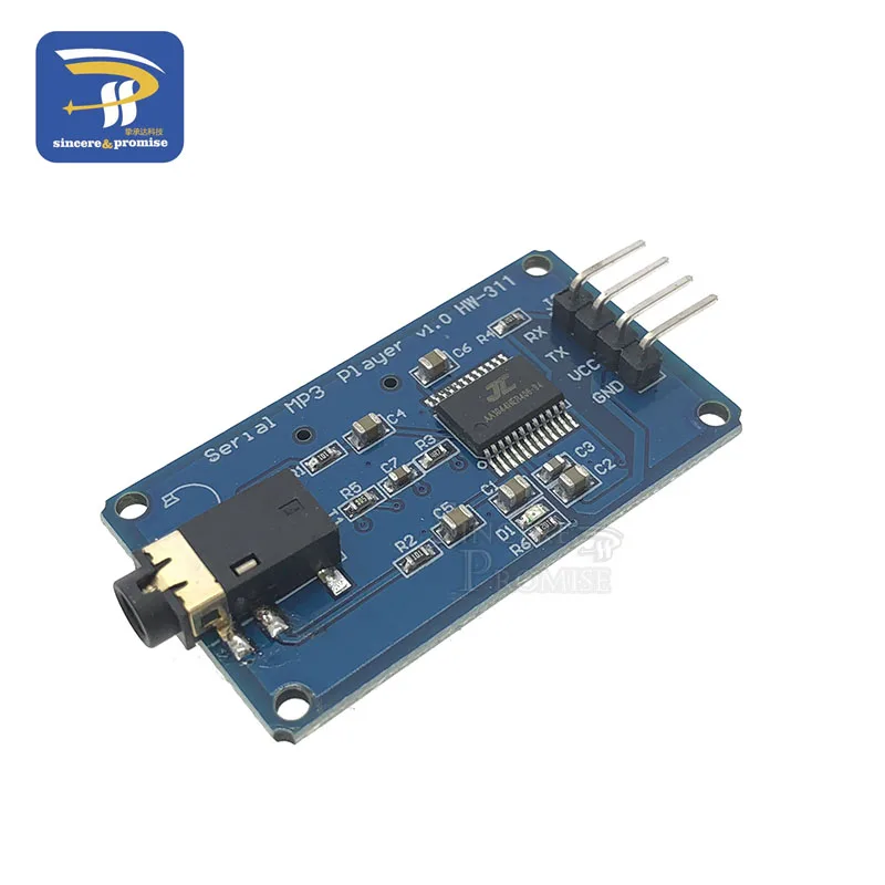 YX5300 UART TTL модуль последовательного управления MP3 музыкальный плеер с поддержкой