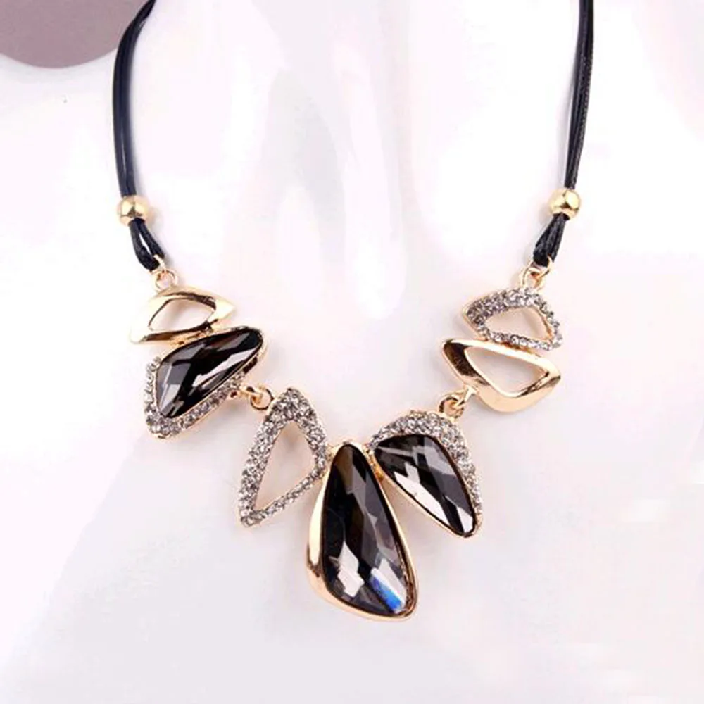 2 цвета Новый массивный чокер винтажные Подвески геометрический женский