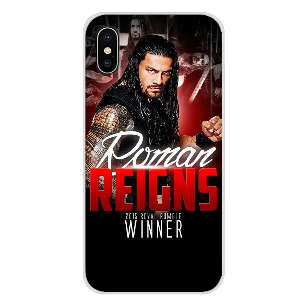 ROMAN REIGNS Logo Wrestling аксессуары чехлы для телефонов Чехлы Huawei P Smart Mate Honor 7A 7C 8C 8X 9 P10 P20 Lite