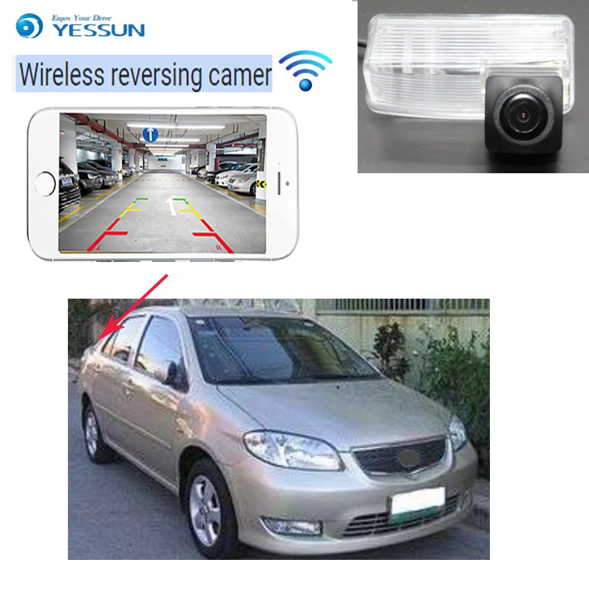 YESSUN для Toyota Previa Canarado Estima Tarag 4 светодиода автомобиль новый HD CCD ночное видение