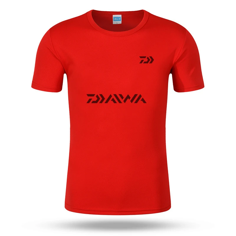 DAIWA одежда S ~ 3XL Мужская быстросохнущая для рыбалки футболка ультратонкая с