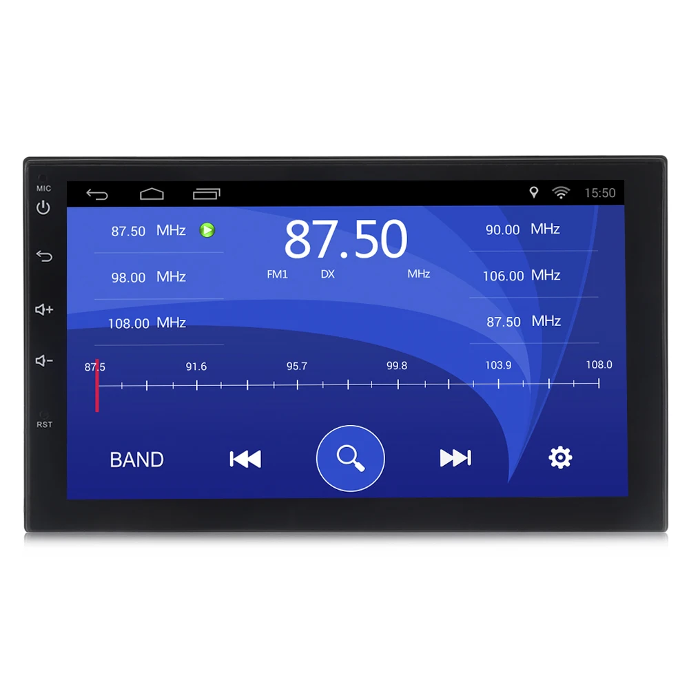 Многофункциональный Универсальный 7002 Android 6.0 bluetooth fm Радио RDS GPS Автомобильный