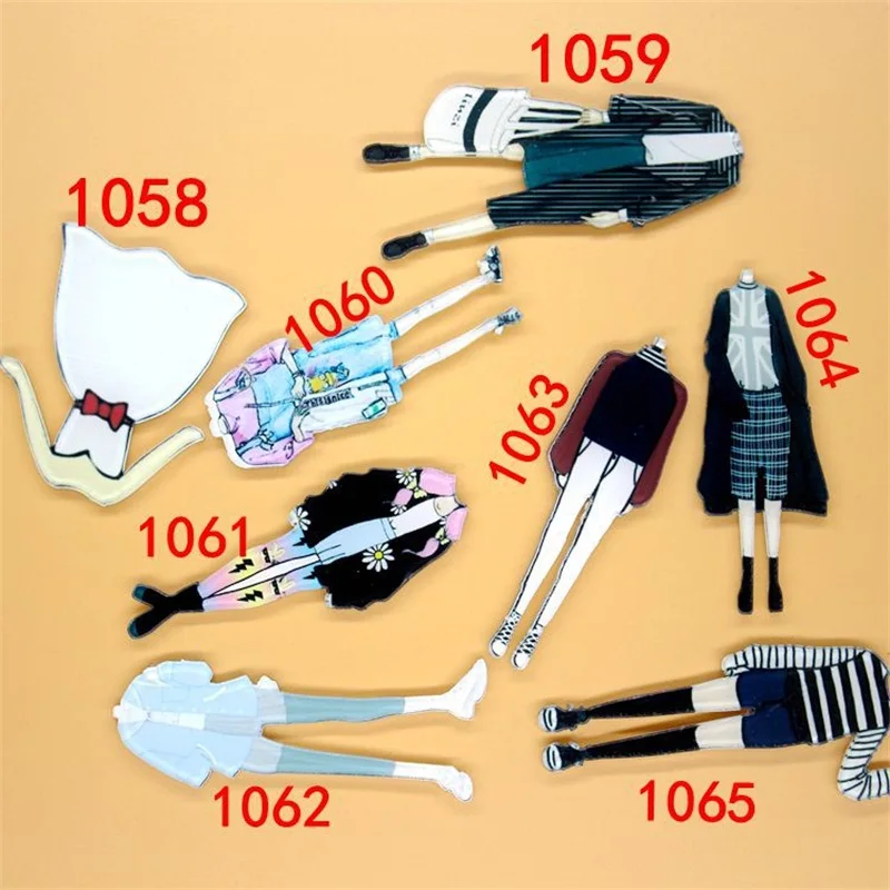 1 шт. Акриловые Броши с рисунком Забавный значок кузова Рюкзак Студенческие броши