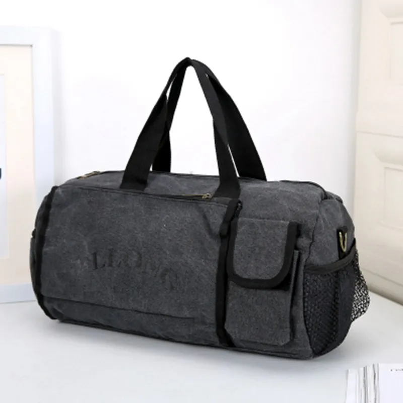 Новинка 2018 холщовая дорожная сумка на одно плечо двойная водонепроницаемая