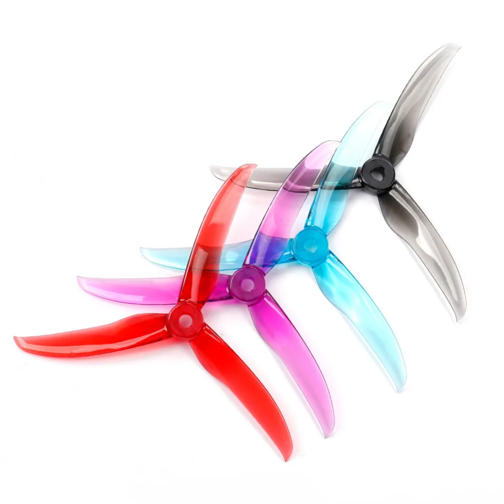 T motor Tmotor T5143 5143 5 дюймов 3 лезвия/tri blade Crystal Paddle FPV Violent Лопасти пропеллера для RC