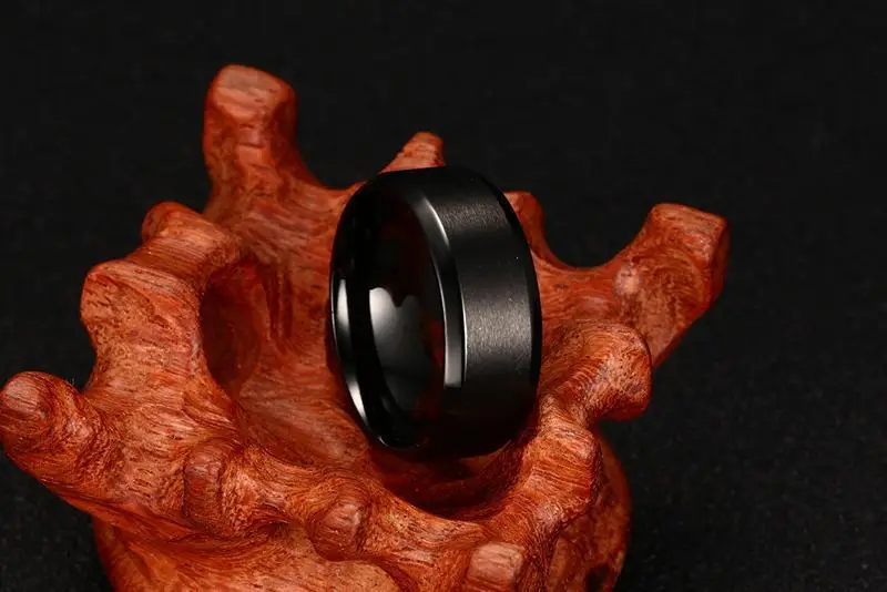 Мужское кольцо из титановой стали серебро розовое золото|ring wedding|wedding bandfashion rings |