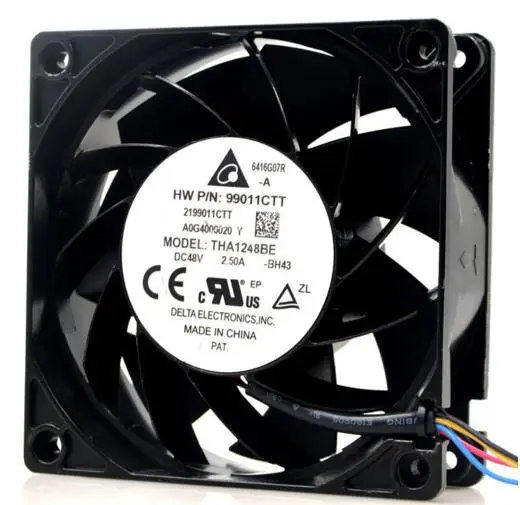 THA1248BE 12038 120x120x38 мм DC 48V 2.5A (12 см) 4 строчный металлический каркас высокой Скорость