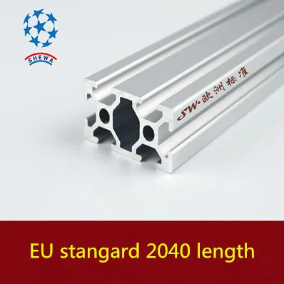 2040 алюминиевый экструзионный профиль Европейский стандарт длина 350 мм верстак 1