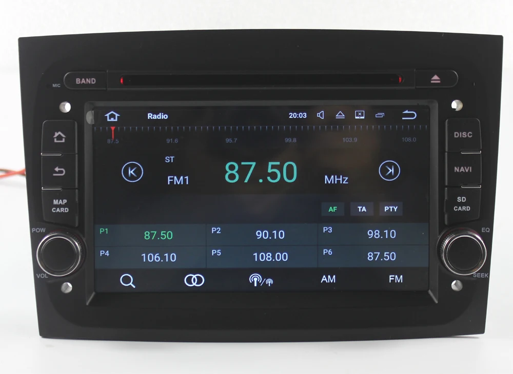 7 &quotAndroid 8 0 Восьмиядерный автомобильный DVD GPS плеер для FIAT DOBLO 2016 радио 4 ГБ ОЗУ + 32 Гб