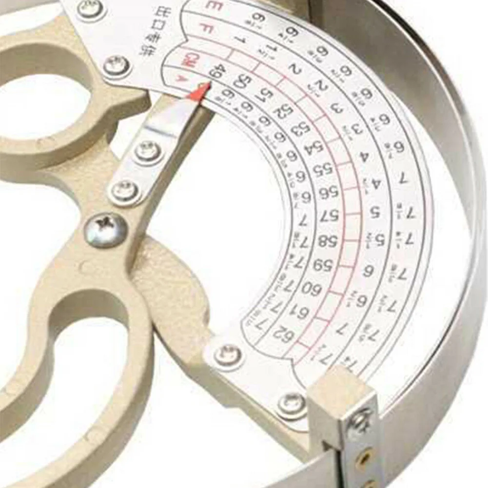 Portable Ruler Measuring Tool Hat Scissor Type Ring Handheld Milliners 49-62cm Accurate Stainless Steel Durable Caliper | Инструменты