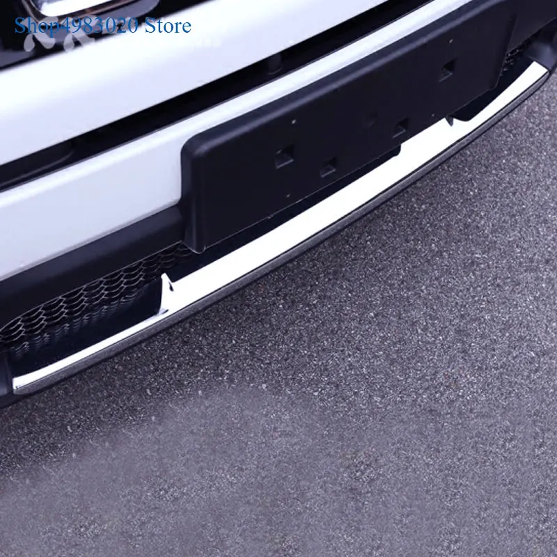 ABS хромированные аксессуары для Jeep Compass 2017 2018 2019 Передняя Нижняя крышка бампера +