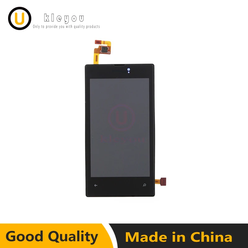 Для Nokia lumia 520 lcd дисплей для кодирующий преобразователь сенсорного экрана в сборе