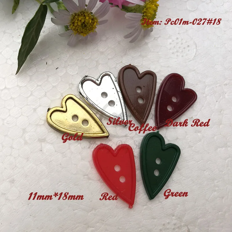 48/100 шт. пуговицы в форме сердца 27/18 мм|button water|heart coasterheart button |