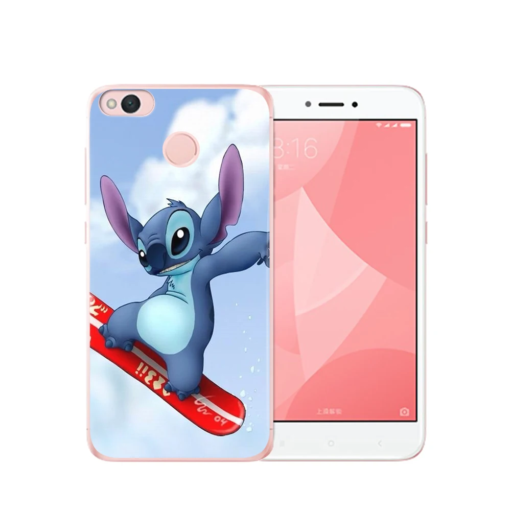 Чехол с рисунком для мобильного телефона Xiaom Redmi 4 4x pro 4A 5A 5 6 7 Plus Note 3 Prime 6A Stitch -