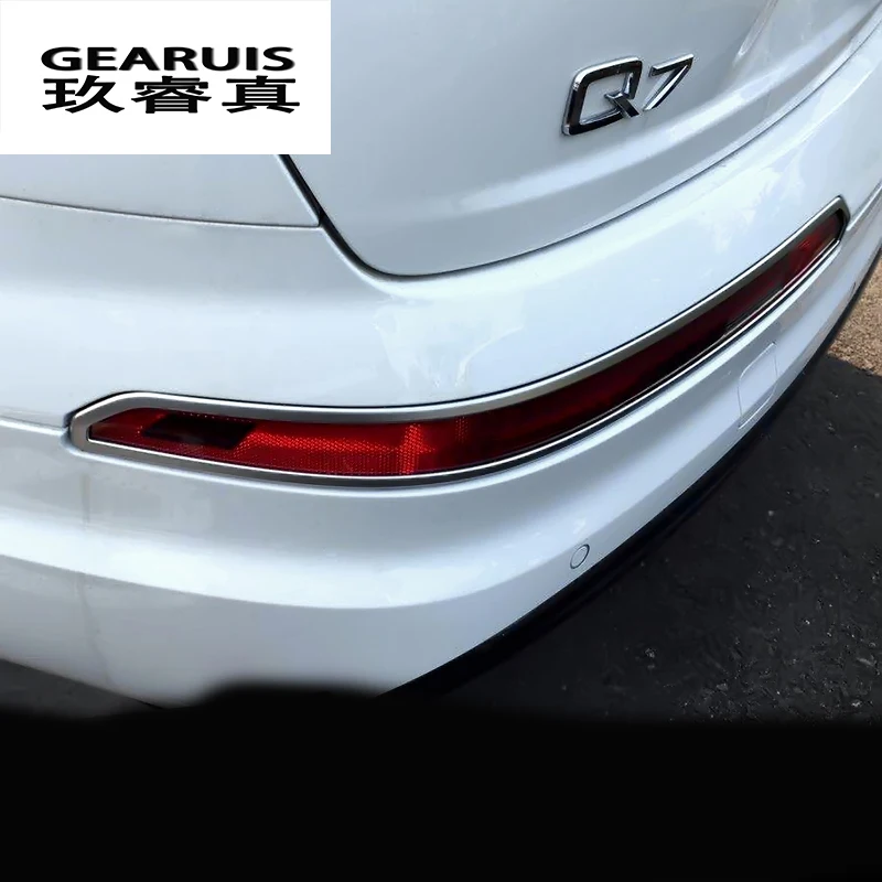 Автомобильный Стайлинг ABS после задний противотуманный фонарь лампа тень рамка