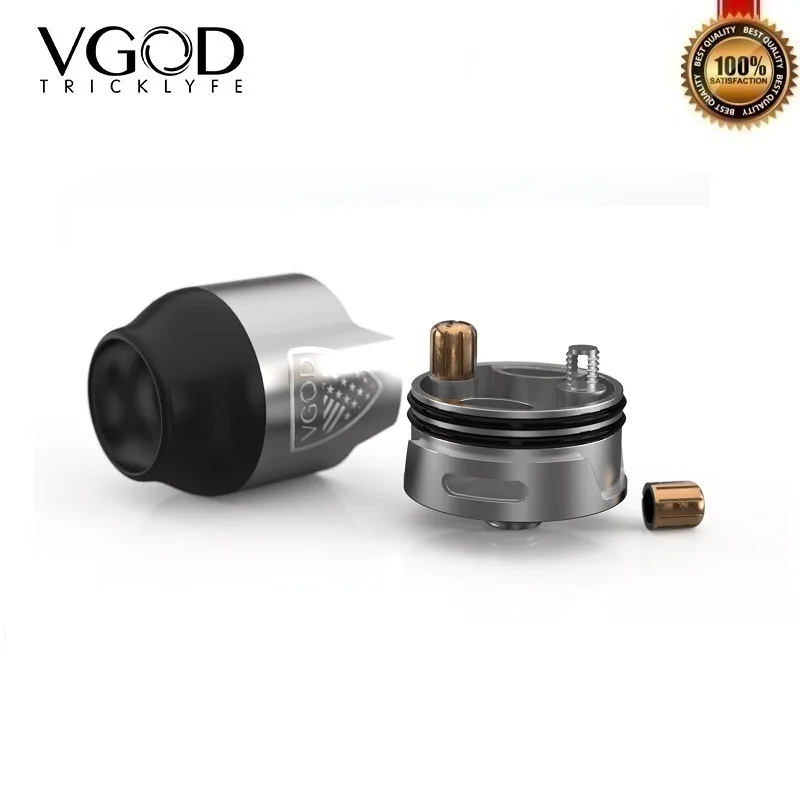 Оригинальный VGOD Elite RDA Vape Tank 24 мм перестраиваемый распылитель 2 мл для Vgod Pro Mech Mod VS