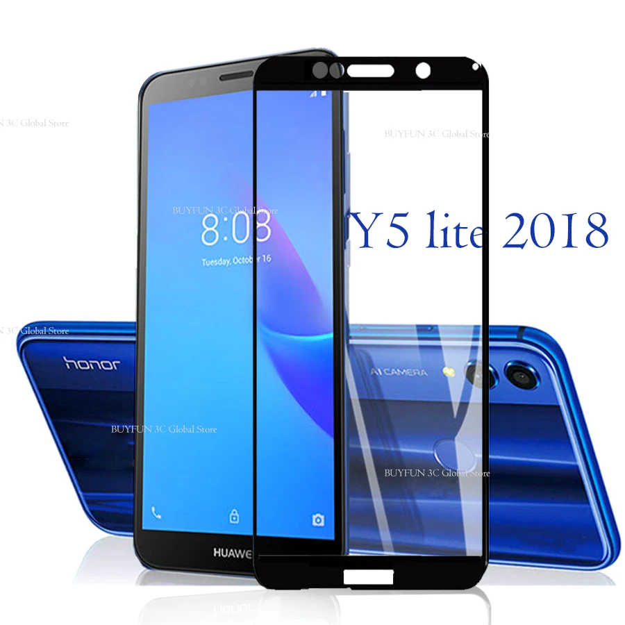 Для Huawei Y5 Lite 2018 закаленное стекло на Huawai Y 5 prime lite light 5y DRA LX5 Защитная пленка для
