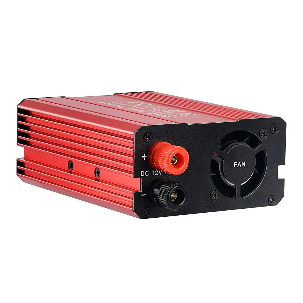 500 Вт автомобильный инвертор питания DC12V к AC110V/220 В двойной USB преобразователь